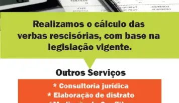 ASSESSORIA JURÍDICA PARA ELABORAÇÃO DE VERBAS RESCISÓRIAS