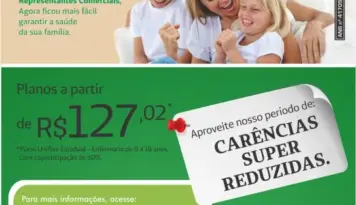 Campanha Unimed- Carências Super Redizidas