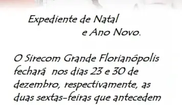 Expediente de Natal e Ano Novo