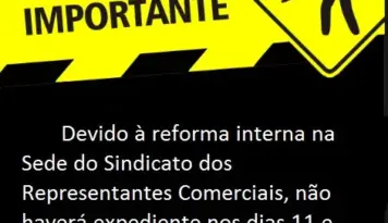 AVISO IMPORTANTE