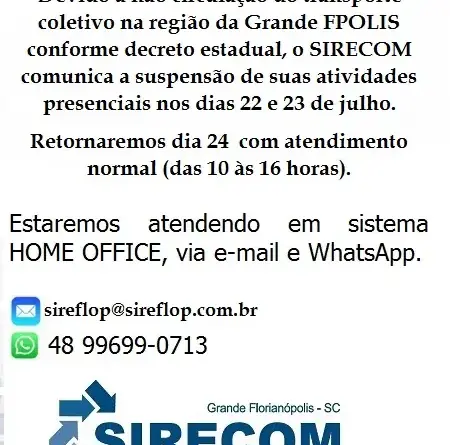 Horário de Funcionamento Horário de Funcionamento