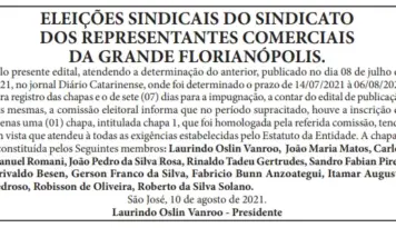 Registro de Chapa _ Eleições 2021/2025