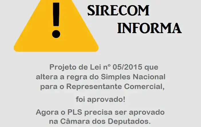 SENADO APROVA O PROJETO DE LEI Nº 05/2015 SENADO APROVA O PROJETO DE LEI Nº 05/2015