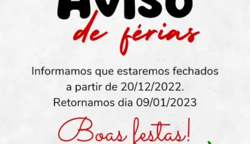 Aviso de Férias