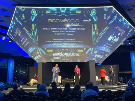 Participação do SIRECOM GRANDE FLORIANÓPOLIS no Evento da SICOMÉRCIO 2023! — foto 1